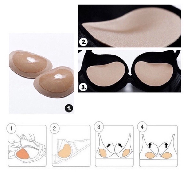 Mút Dán Bikini / Áo Lót Đôn Nâng Ngực - Chống Thấm Nước