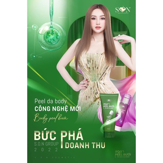 Peel da body bưởi, khử thâm nách, mông, bẹn, chỏ tay, chân. SON GROUP