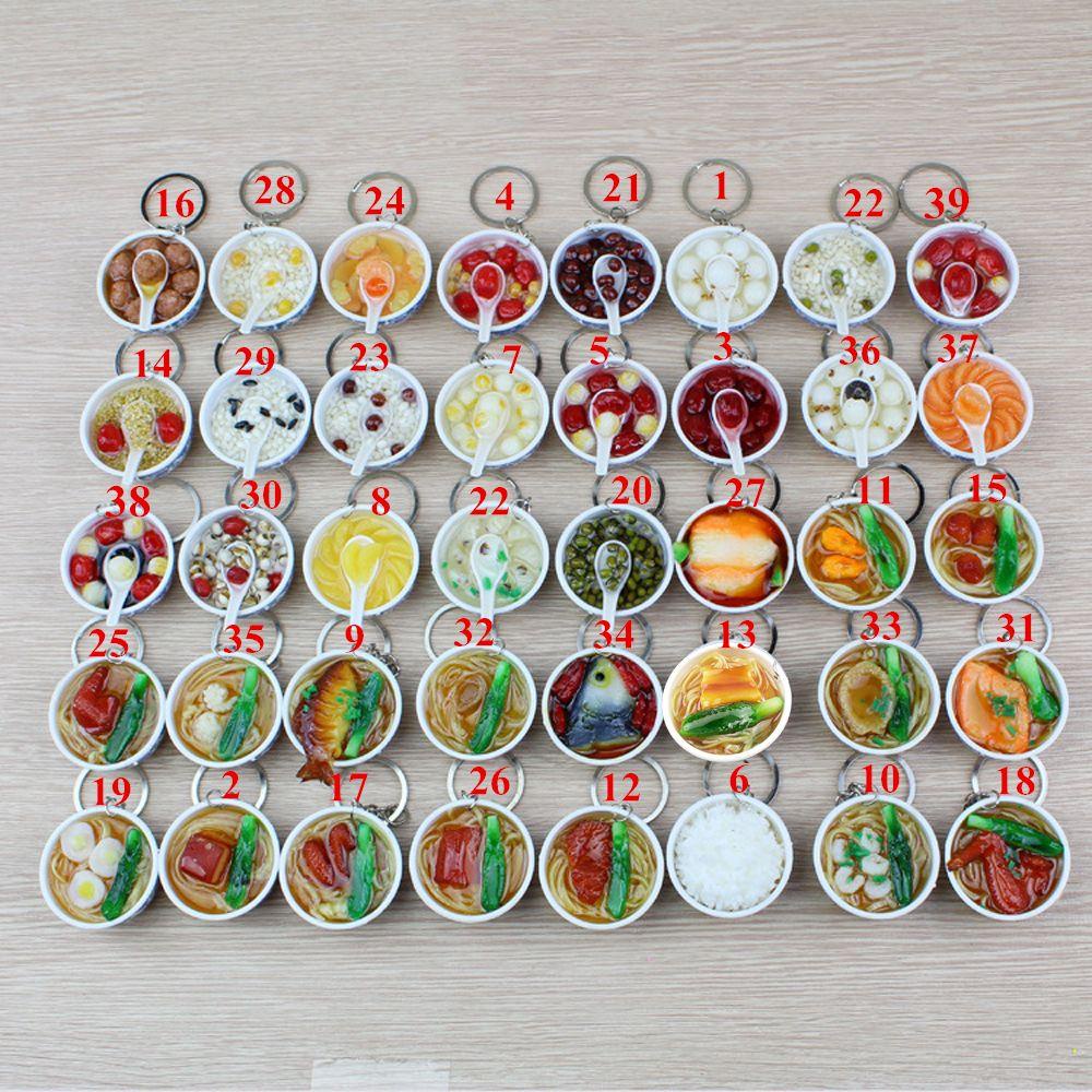 Móc Khóa Hình Tô Sứ Màu Trắng Xanh Dễ Thương