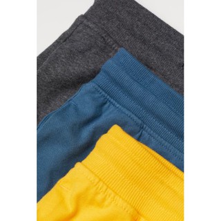 set 3 quần cotton bé trai HM auth size 1,5-10y
