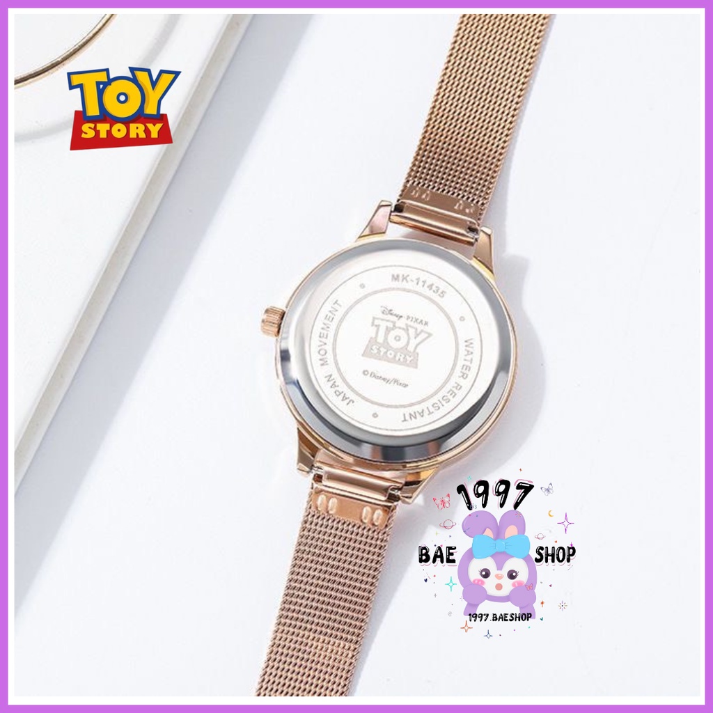 Đồng hồ Disney gấu dâu Lotso Full box chóng nước nhiều kiểu dáng cho nữ