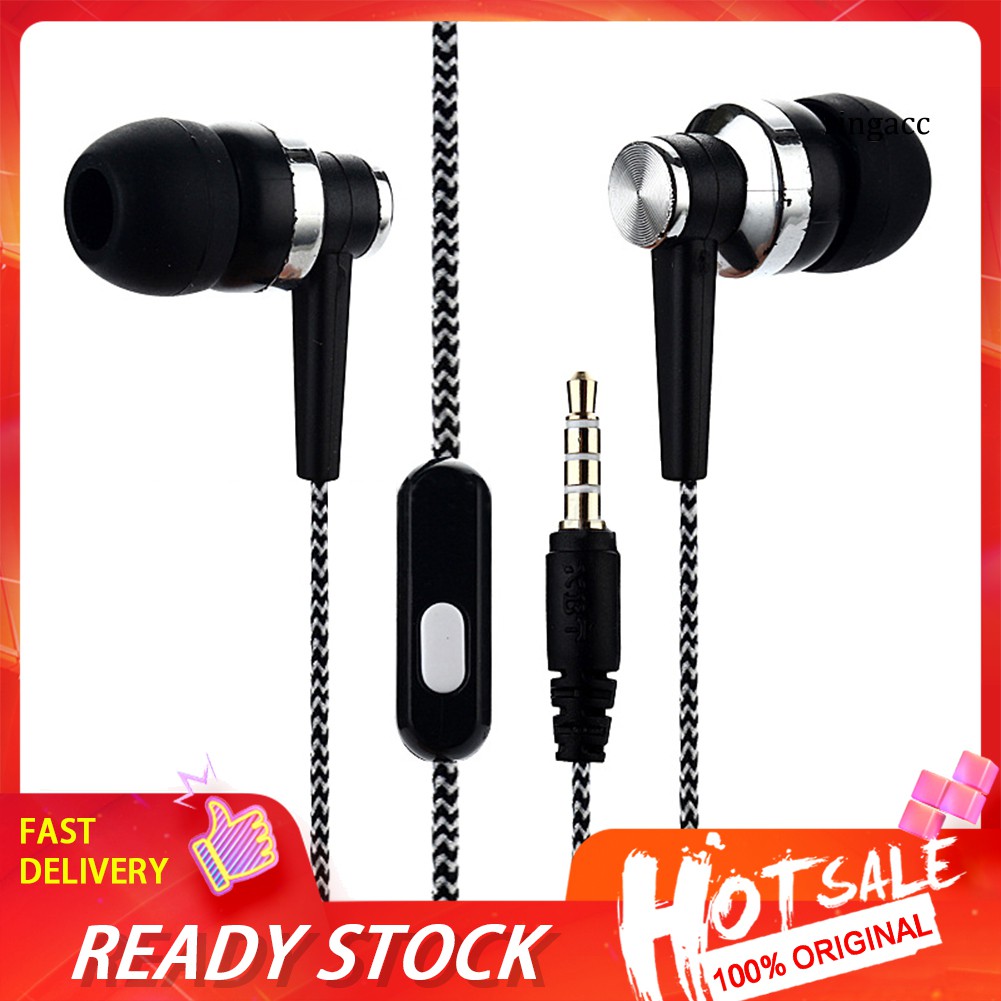 Tai Nghe Nhét Tai Có Dây Với Mic Chất Lượng Cao