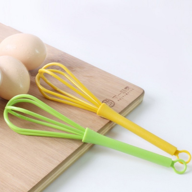 1 Dụng Cụ Đánh Trứng/Kem/Bột Làm Bánh Bằng Nhựa Đơn Giản Đa Năng Bền Bỉ Cho Nhà Bếp