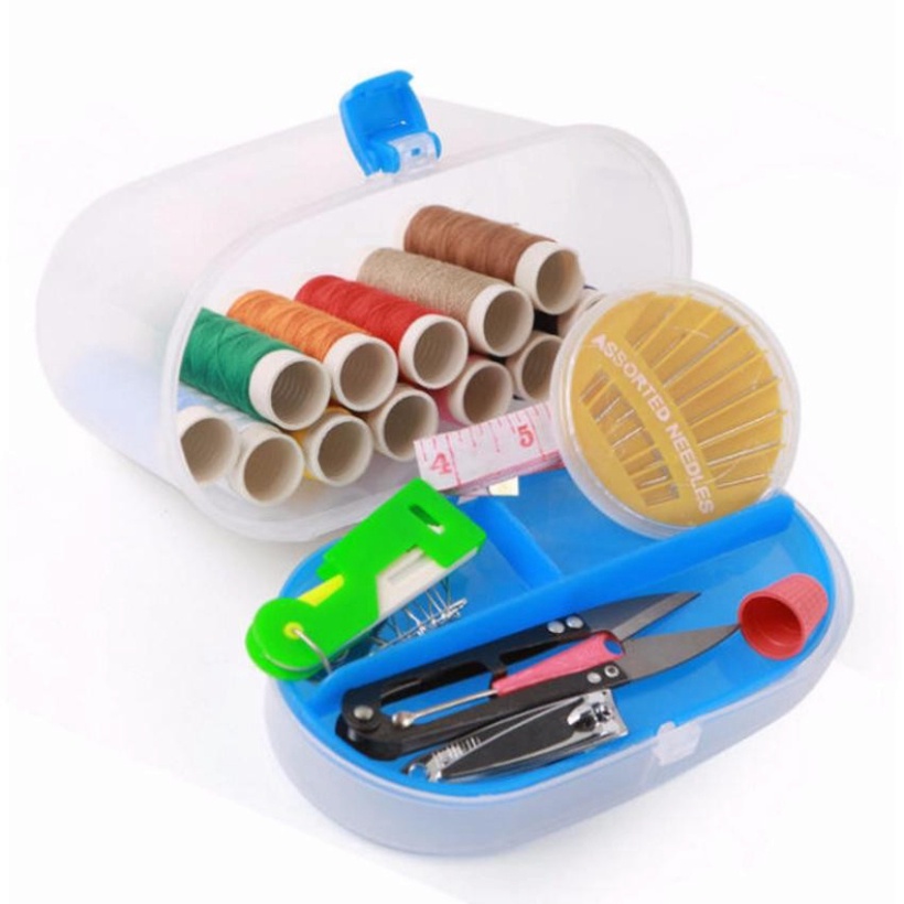 Hộp kim chỉ gia đình tiện lợi đa năng nhiều chi tiết Hộp To EMY