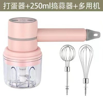 Máy Đánh Trứng Mini Không Dây Hai Trong Một Tiện Dụng