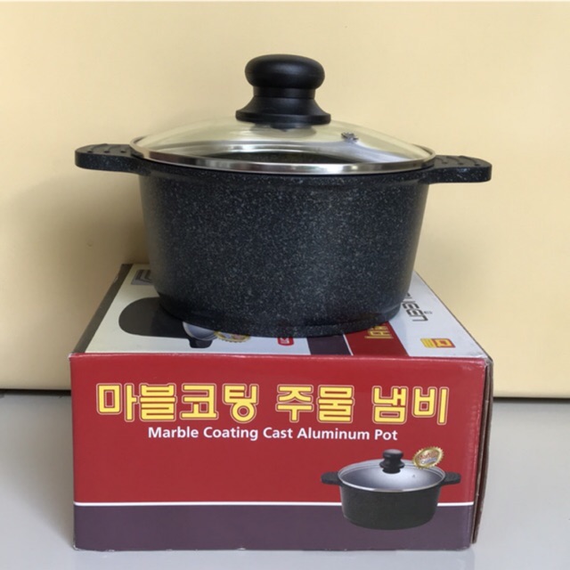 Nồi đá hoa cương COOK QUEEN - Made in Korea