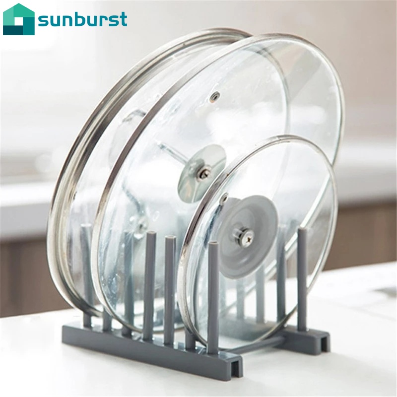 Giá Đỡ Nắp Nồi/Dĩa/Cốc/Muỗng Đa Năng Chất Lượng Cao Cho Nhà Bếp