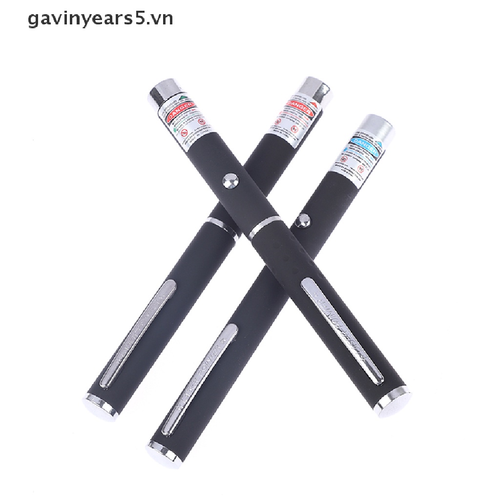 Đèn pin laze công suất cao 5mw màu đỏ / xanh lá / tím xanh dương
