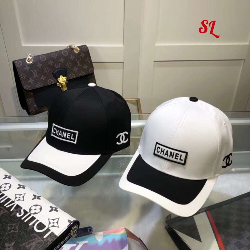 Mũ lưỡi trai chanel chữ thêu ( mẫu 2 )