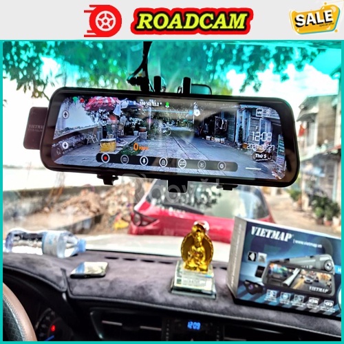 Camera hành trình VIETMAP G39, ghi hình trước sau FULL HD, cảnh báo bằng giọng nói