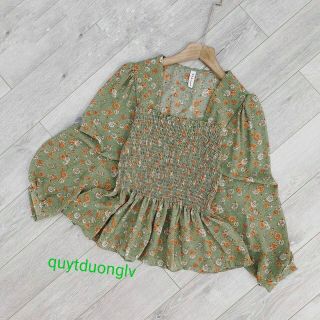 Áo Kiểu Nữ Hoa Nhí Quảng Châu Cao Cấp Siêu Bom Tấn mới nhất [ trả khách ]