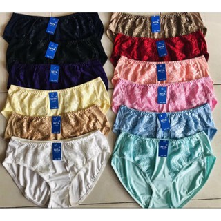 Sỉ lố 10 Quần lót nữ lưng cao BIG SIZE COTTON REN Angelavic