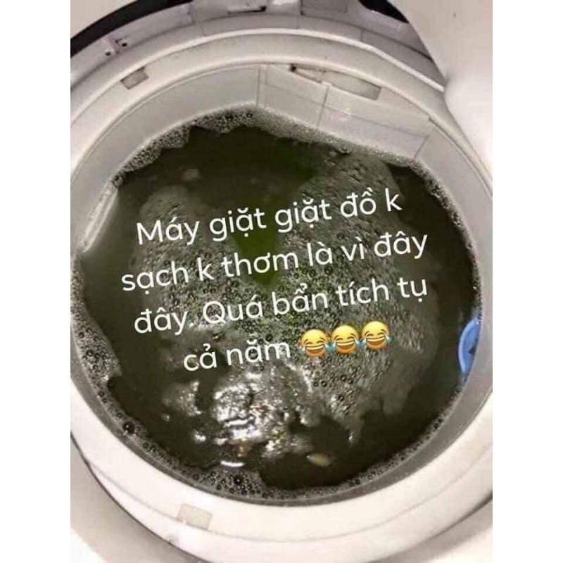 Hộp 12 viên tẩy lông máy giặt