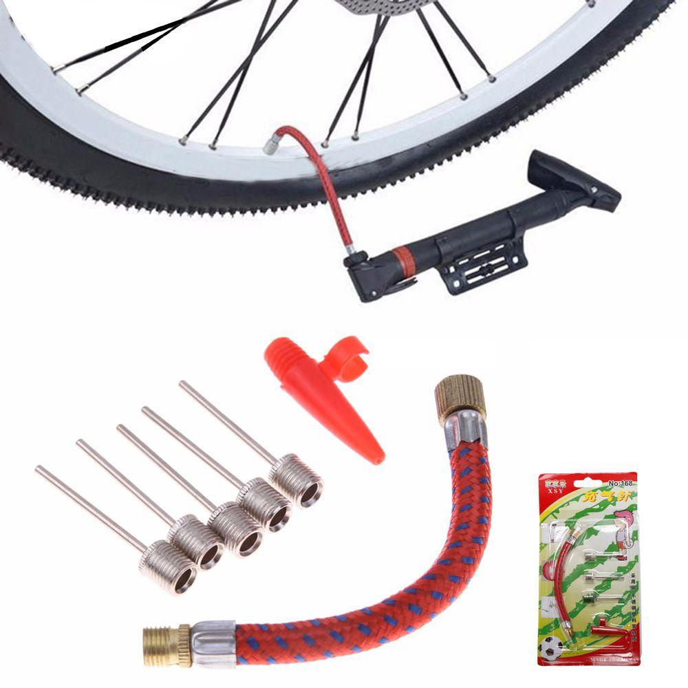 HECCEH 1 Bộ Ống Bơm Xe Đạp, Bóng Chuyền Mới