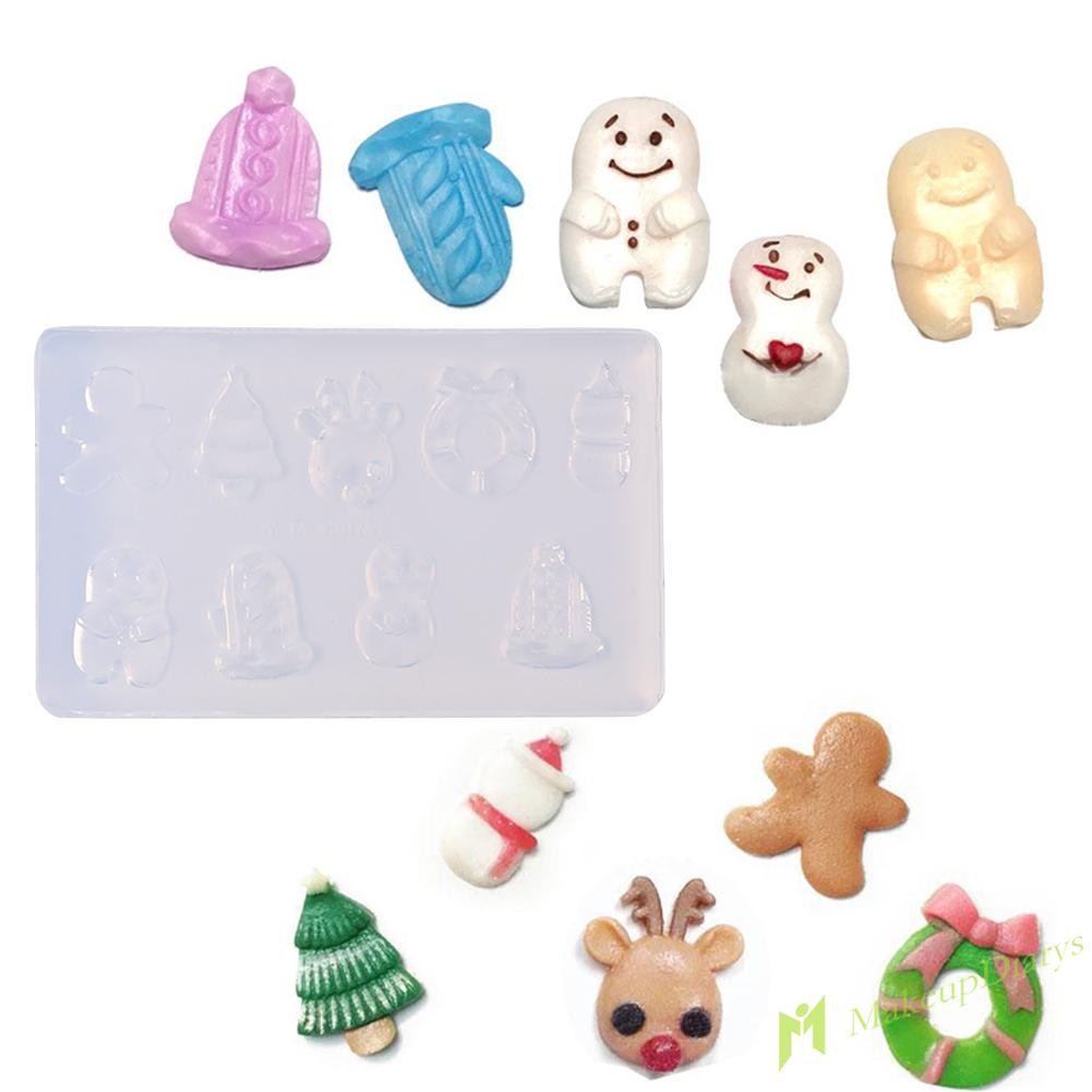 【New Arrival】3D Creative Pattern DIY Nail Art Silicone Mold UV Gel Template Form Mould