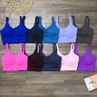 [ Freeship + Tặng kèm mút xịn ] Set Tập Thể Thao Chun Ngực Nơ