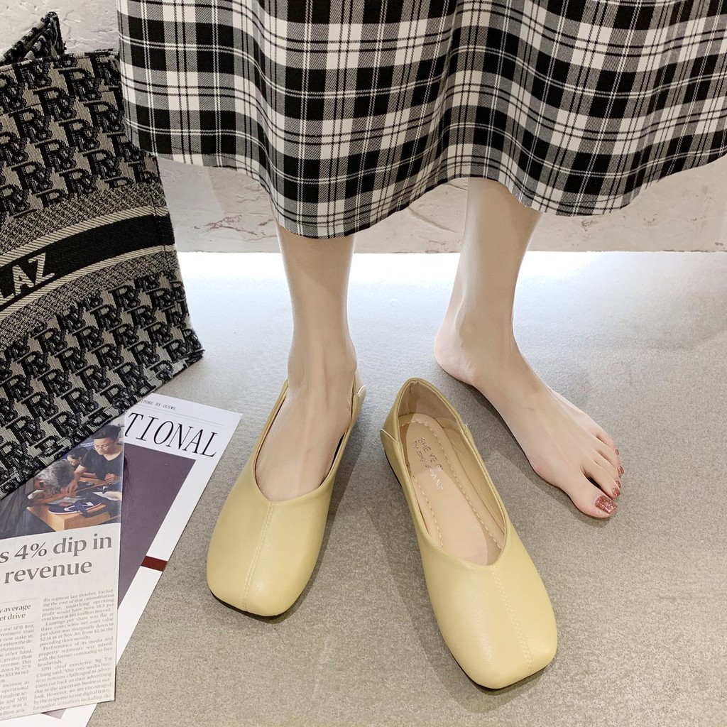 Giày Búp Bê Mũi Vuông Xinh Xắn Dành Cho Nữ | BigBuy360 - bigbuy360.vn