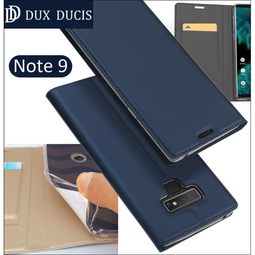 Samsung Galaxy Note 9 Book Flip Leather Wallet Coque Note9