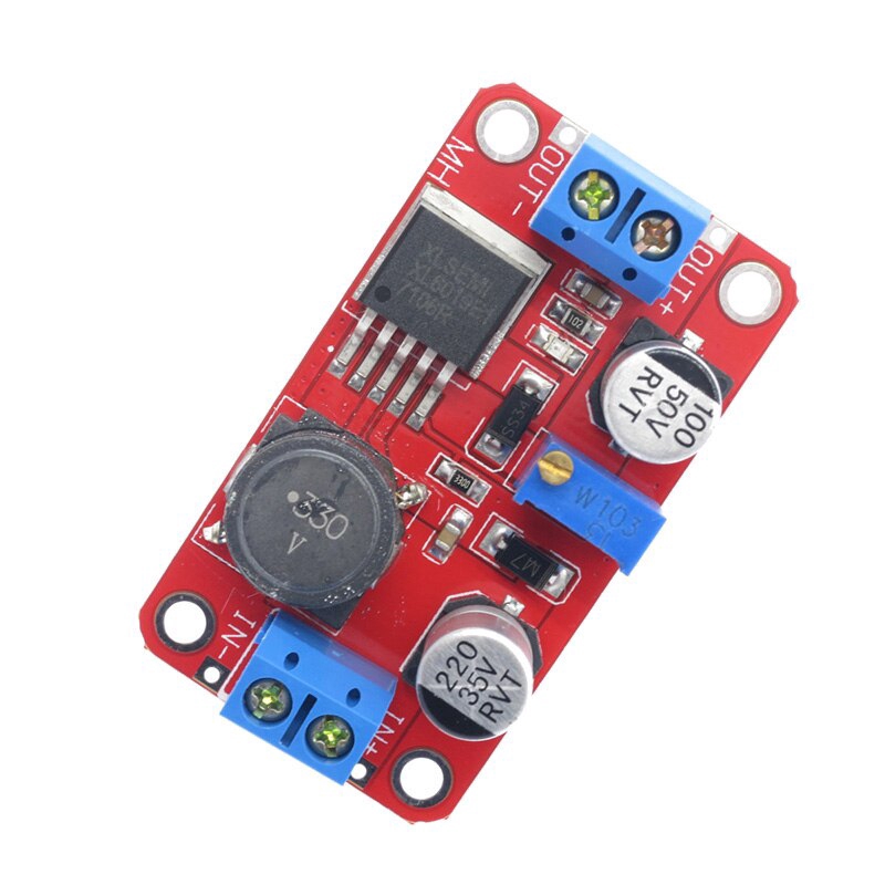 1 Mạch tăng áp XL6019 5A sang DC 3V-35V xuống 5V-40V