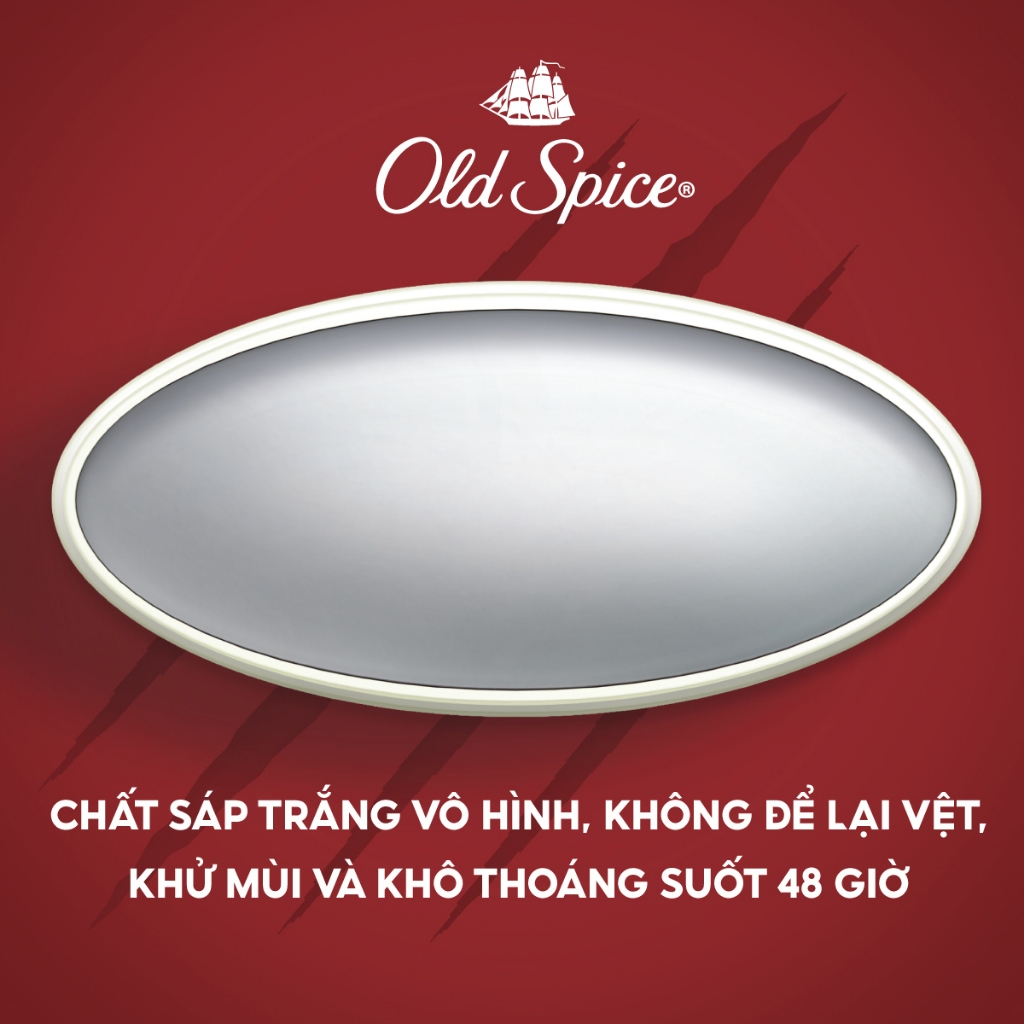 [HB GIFT] Sáp khử mùi và giảm tiết mồ hôi Old Spice Wolfthorn 73g