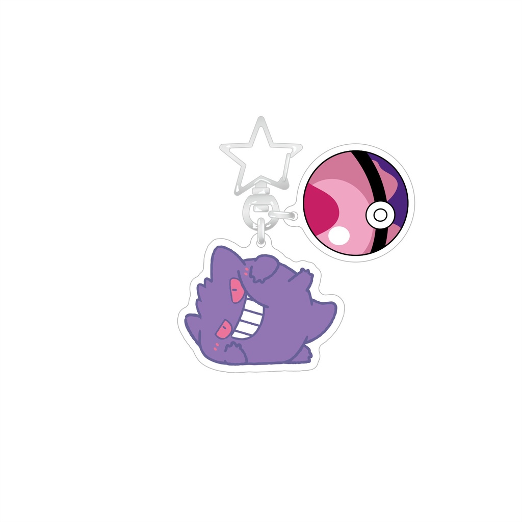 Móc Khóa Hình Pokemon Xinh Xắn Đáng Yêu