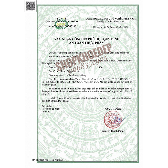 Viên uống trắng da nội sinh Glutathione Reduced 500mg - 60 viên | BigBuy360 - bigbuy360.vn