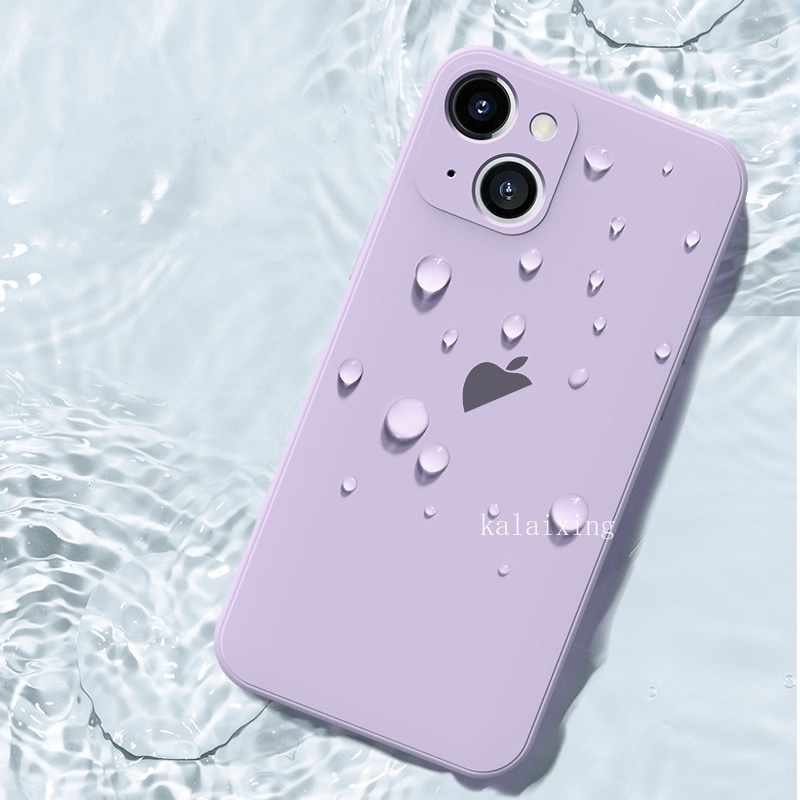 Ốp điện thoại silicon mềm nhiều màu sắc tùy chọn bảo vệ ống kính cho iphone 13 Pro Max 13 Mini | BigBuy360 - bigbuy360.vn