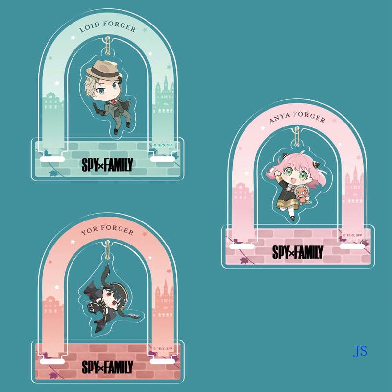 Mô Hình Búp Bê Loid Anya Yor Bond 8CM Trong Phim Spy X Family