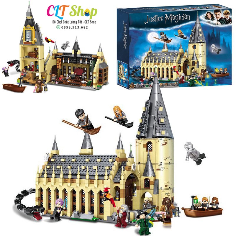 Đồ chơi xếp hình lego lâu đài phép thuật Harry Potter Hogwarts Great Hall 6035