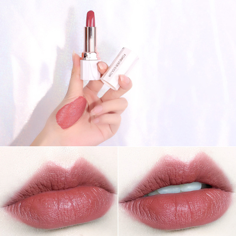 (Hàng Mới Về) Son Lì Dưỡng Ẩm Chống Nước Lâu Phai Thiết Kế Vỏ Son Họa Tiết Cẩm Thạch Thời Trang | BigBuy360 - bigbuy360.vn