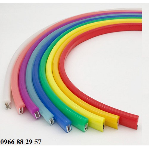 Cuộn 5m Led Dây Neon 6x12mm Đủ Màu