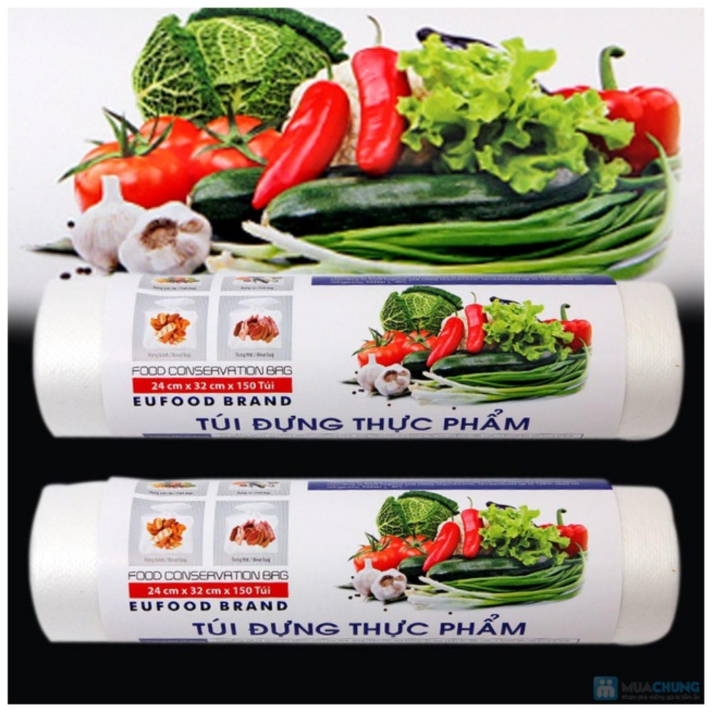 Túi đựng thực phẩm Tự hủy sinh học Eufood 20 x 30cm x 150 Cái