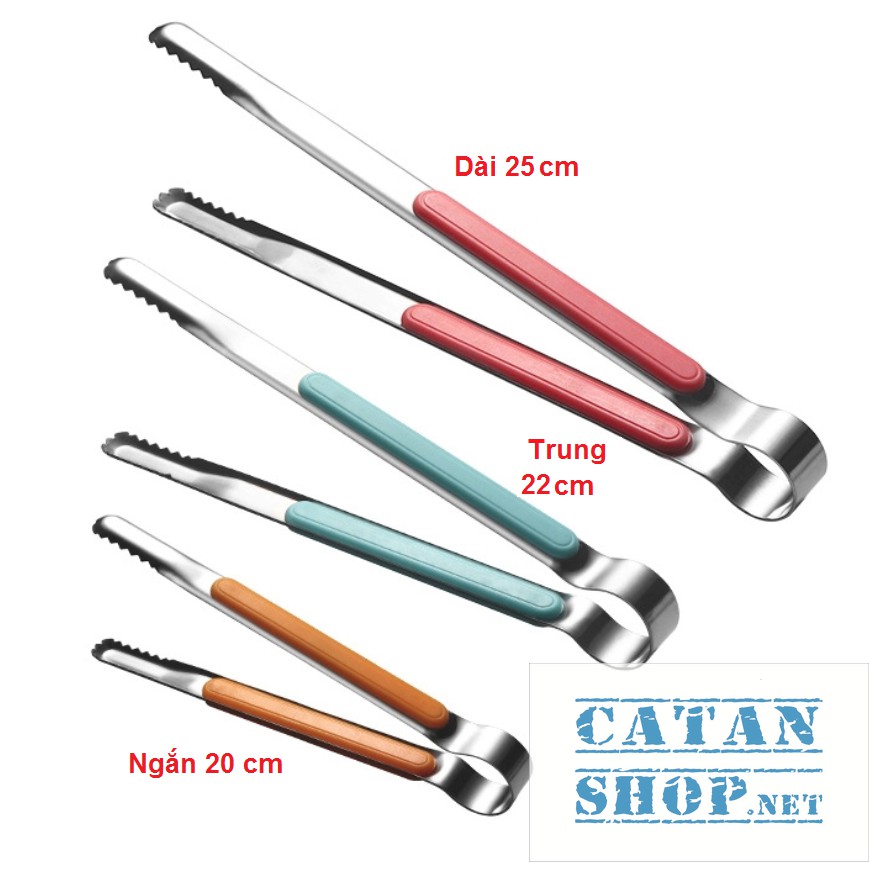 Kẹp nướng BBQ tay cầm ABS chống nóng, kẹp nướng thịt, gắp bánh, siêu tiện dụng GD144-KepBBQ