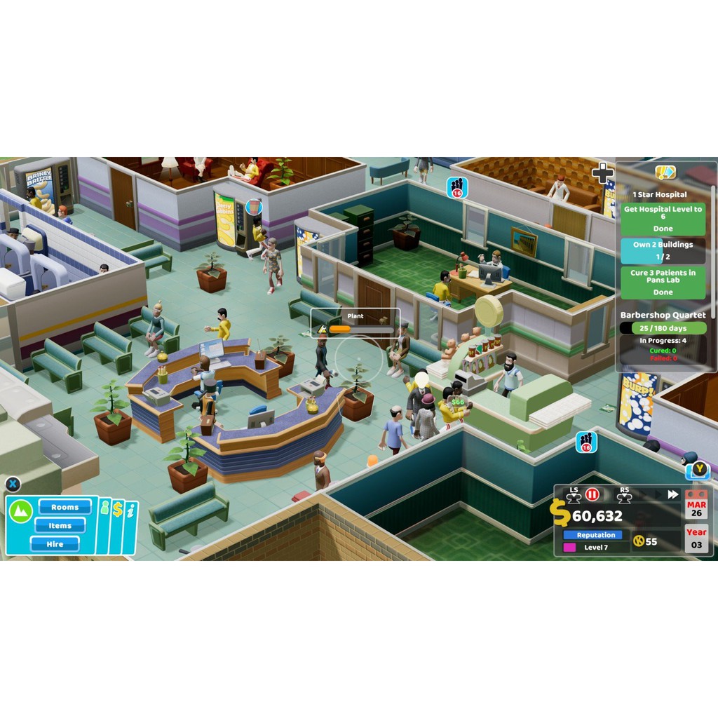 Đĩa Game Xbox One Two Point Hospital