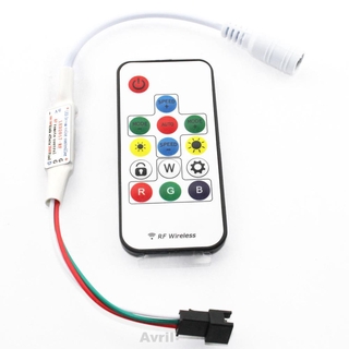 Điều Khiển Đèn Led Mini Không Dây Ws2812B / Ws2811 Rf