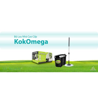 Bộ lau nhà 360 độ kokomega đen VN