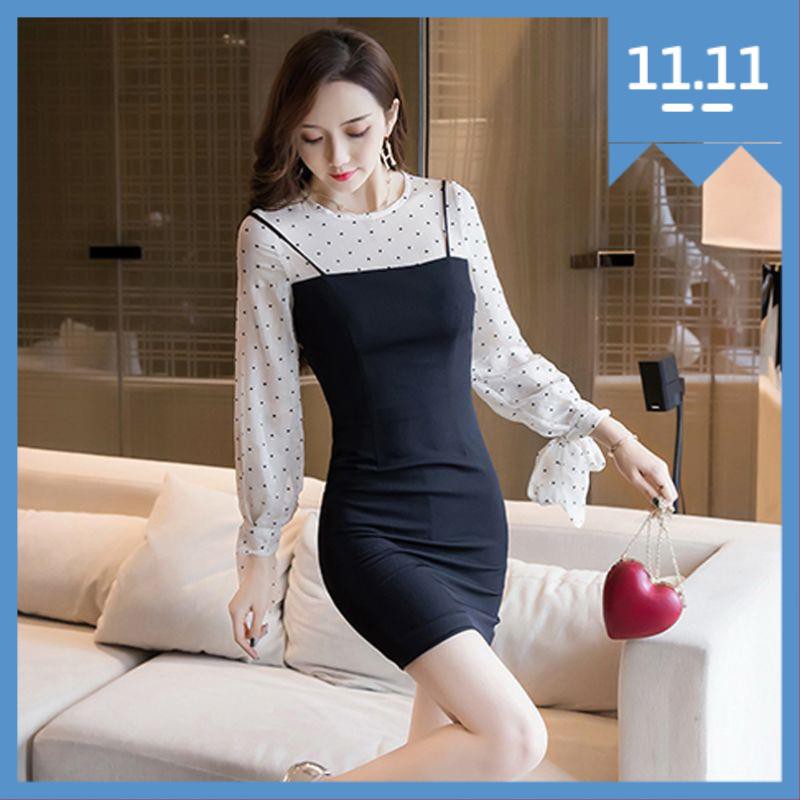 Váy Suông Đen, Đầm Dây Nữ Phối Tay Voan Bi Chất Umi Cao Cấp Form Dáng Rộng Rãi Thoải Mái Bầu Bí Bon Chen Siêu Xinh.