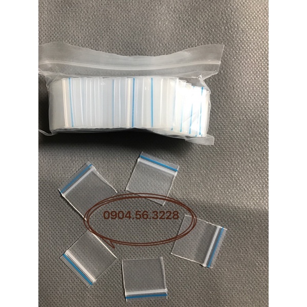 túi zip mini, túi zip nhí, hàng dày loại 1