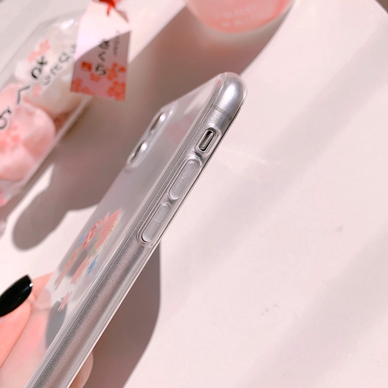 Ốp điện thoại in họa tiết hoạt hình dễ thương cho iPhone 6 6s 6plus 7 8plus X XS XR XSMAX 11 11Pro 11ProMax | BigBuy360 - bigbuy360.vn