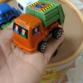 Sét 6 ô tô mini chạy đà