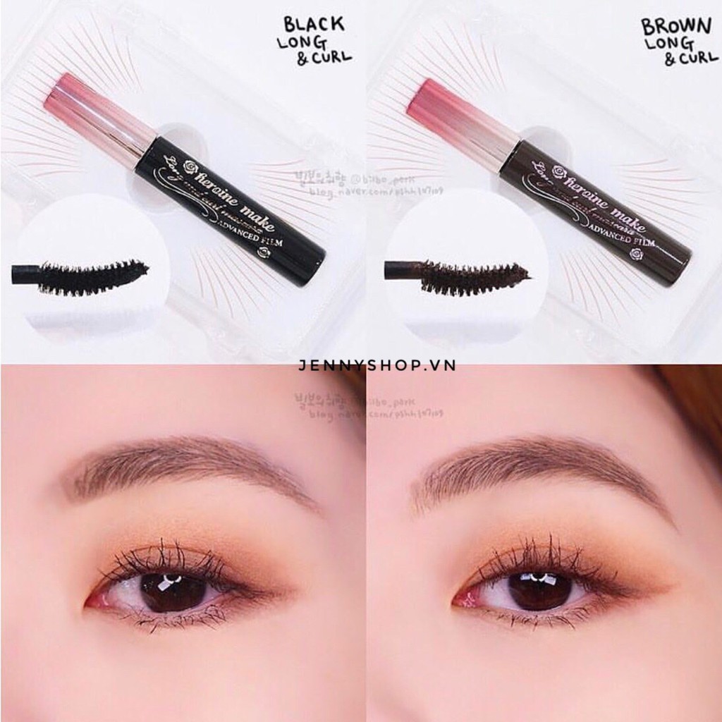 Chuốt Mi Kiss Me Heroine Super Waterproof Mascara Nhật Bản