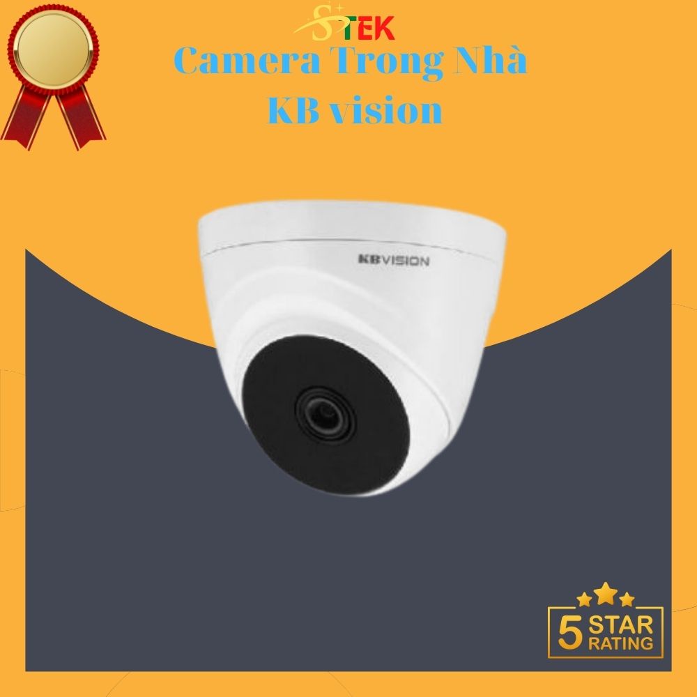 Camera KBvision Giám Sát Trong Nhà, OSD Menu Điều Chỉnh Từ Xa, Cảm Biến Ngày/Đêm BH 12 Tháng