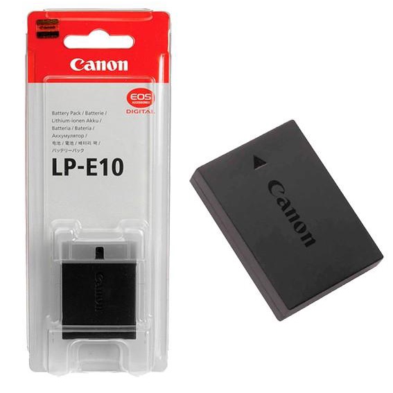 Pin sạc Canon LPE10 cho máy ảnh Canon EOS Rebel T3 T5 T6 Kiss X50 X70 1100D 1200D 1300D