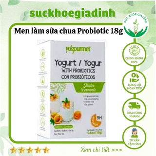 Men Làm Sữa Chua Probiotic Hộp 18g