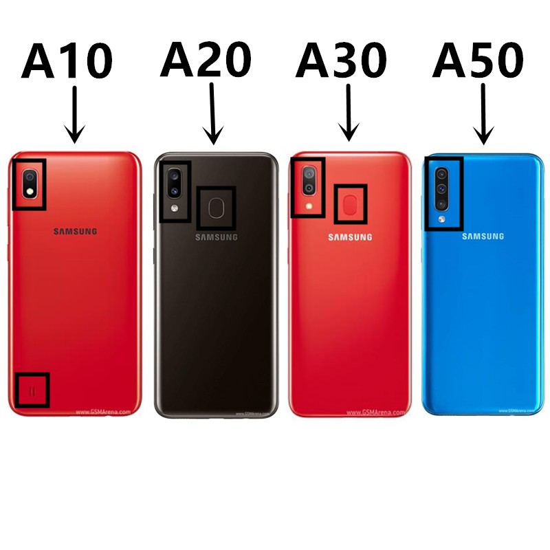 Bao da điện thoại kiểu ví nhiều ngăn tiện dụng dành cho Samsung Galaxy A50 A30 A20 A10 A50S