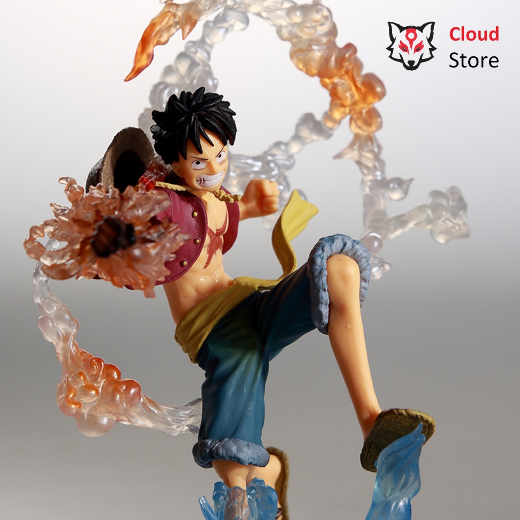 Mô hình One Piece Luffy gear 2, Sanji, Marco, Zoro CLOUDSTORE, figure one piece, mô hình anime sanji, luffy, zoro, marco