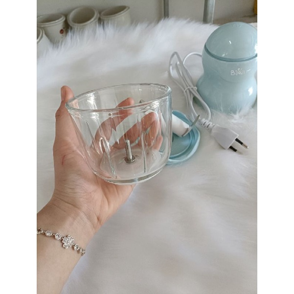 Cối thủy tinh thay thế máy xay bear 0.3l