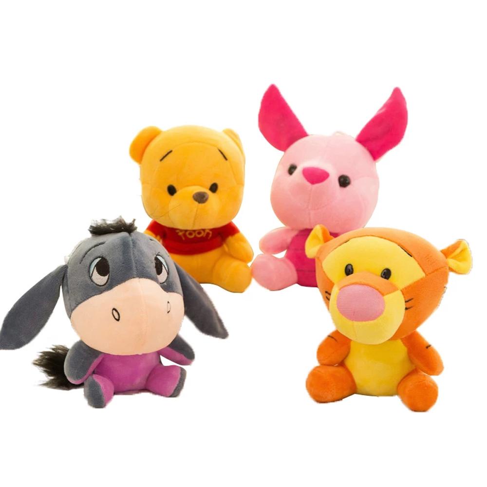Móc Khóa Gấu Pooh Nhồi Bông Dễ Thương