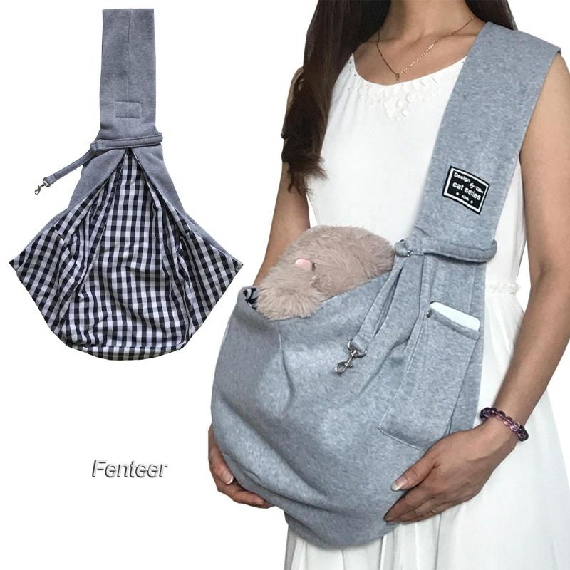 Túi Tote Đeo Vai Đựng Thú Cưng Đi Bộ Đường Dài Thoải Mái