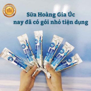 Sữa Hoàng Gia Úc ROYAL AUSNZ Permium Gold 1 gói nhỏ 17,2g tiện lợi